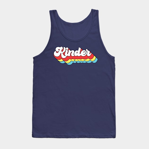 Kinder Tank Top by Bacon Loves Tomato